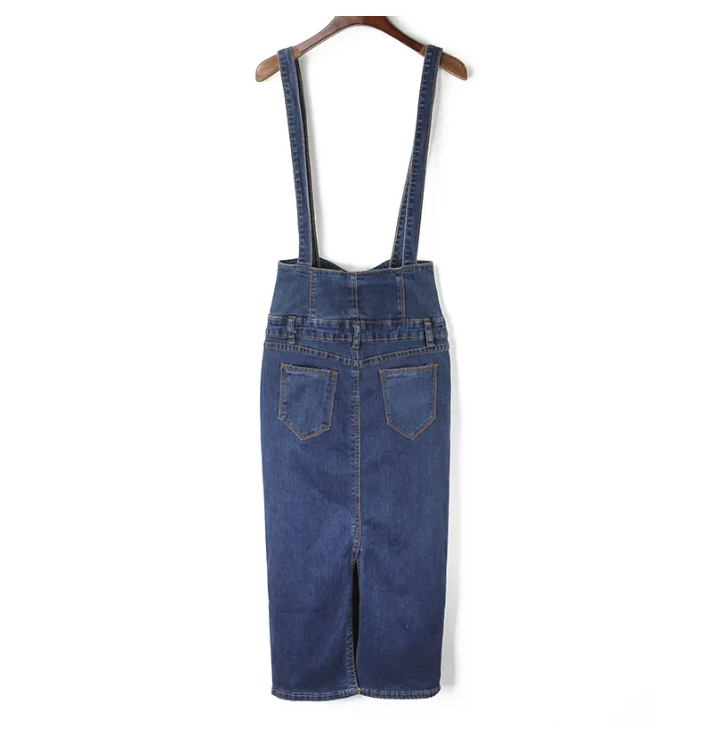 Onsoyours Femme Jeans Jupe Longue Taille Haute Jupe