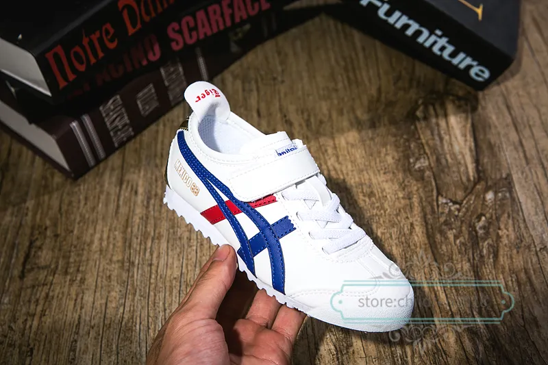 Onitsuka tiger bambino blu sale