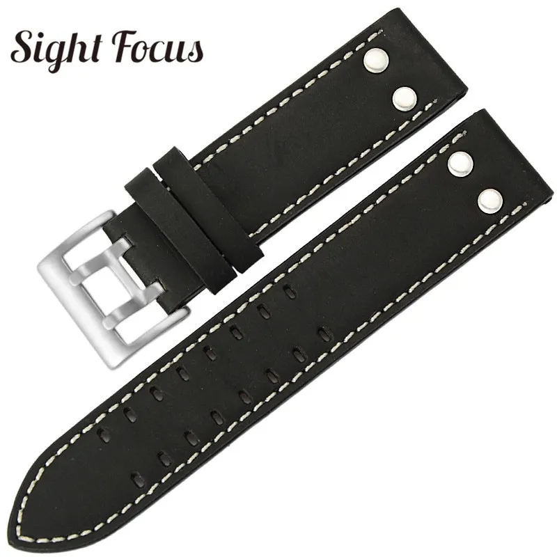 Cinturino Orologio In Pelle Vintage A Sgancio Rapido – 18-22mm, Adatto A Uomo E Donna, Smartwatch Compatibile - 2
