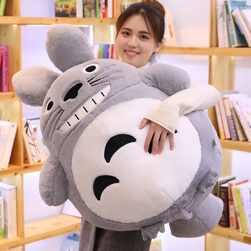 Pop Japan Anime Totoro Plush Toy Giant Милая Подушка Для Кукол