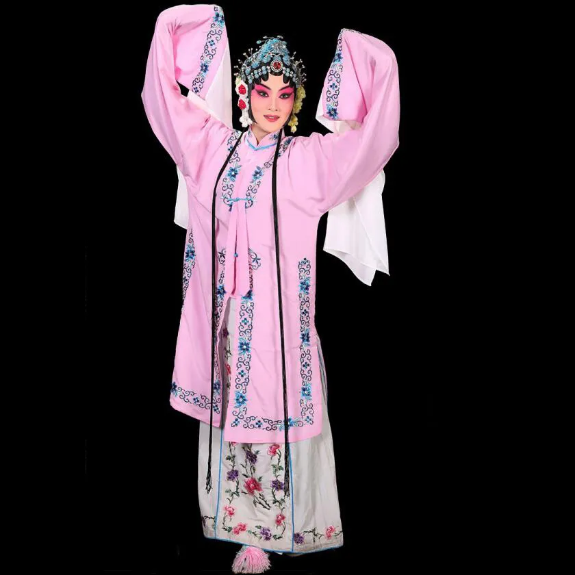 Kinesisk Hanfu Långärmad Drama Dans Kläder Kvinna Kinesisk Klassisk Peking Opera Theatre Stage Performance Costume