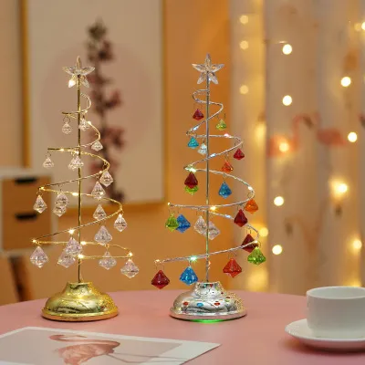 fairy desk table lamp christmas tree