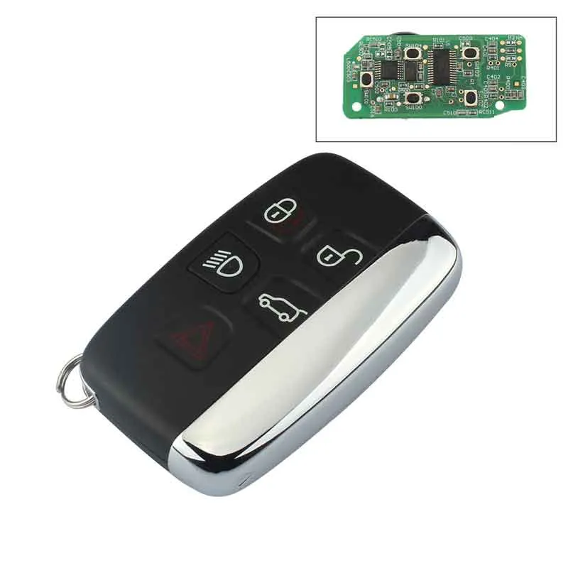 5 Buttons Keyless For Land Rover Range Rover LR4 Remote Smart Key Fob ...