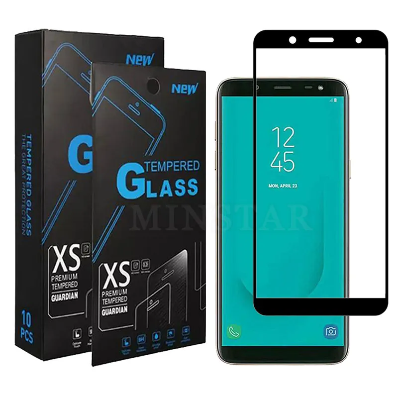 Bubble Free Anti Scratch Full Cover Tempered Glass Screen Protector för ett Plus Nord N200 5G Moto G Stylus 5G A20 A10E A20E A40E A50 A30 Fodralvänlig kvalitet