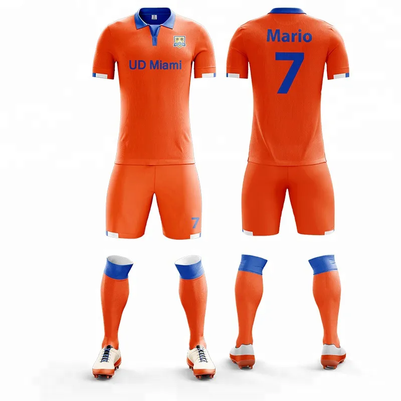 Uniforme de camiseta deportiva profesional Kit deportivo para ni os Camisetas de f tbol para ni os Uniformes Camisas Ch ndales Impresi n transpirable