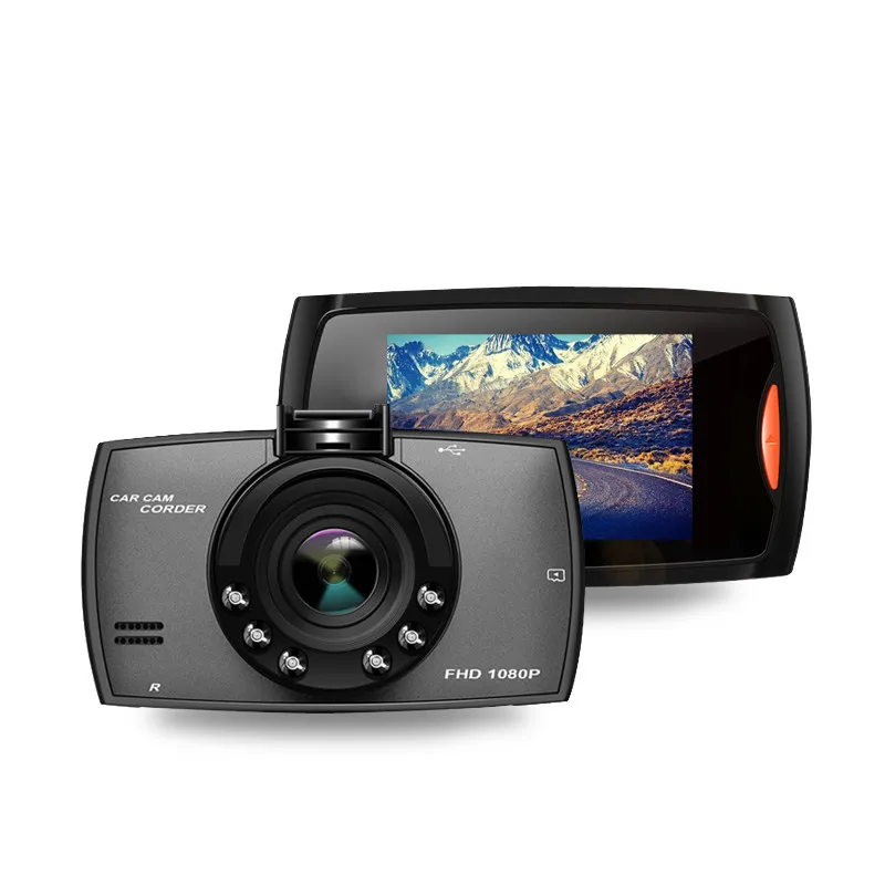 Dash Cam Auto 2 Pollici Full HD 1080P Anteriore/Posteriore Con GPS E Monitoraggio Parcheggio