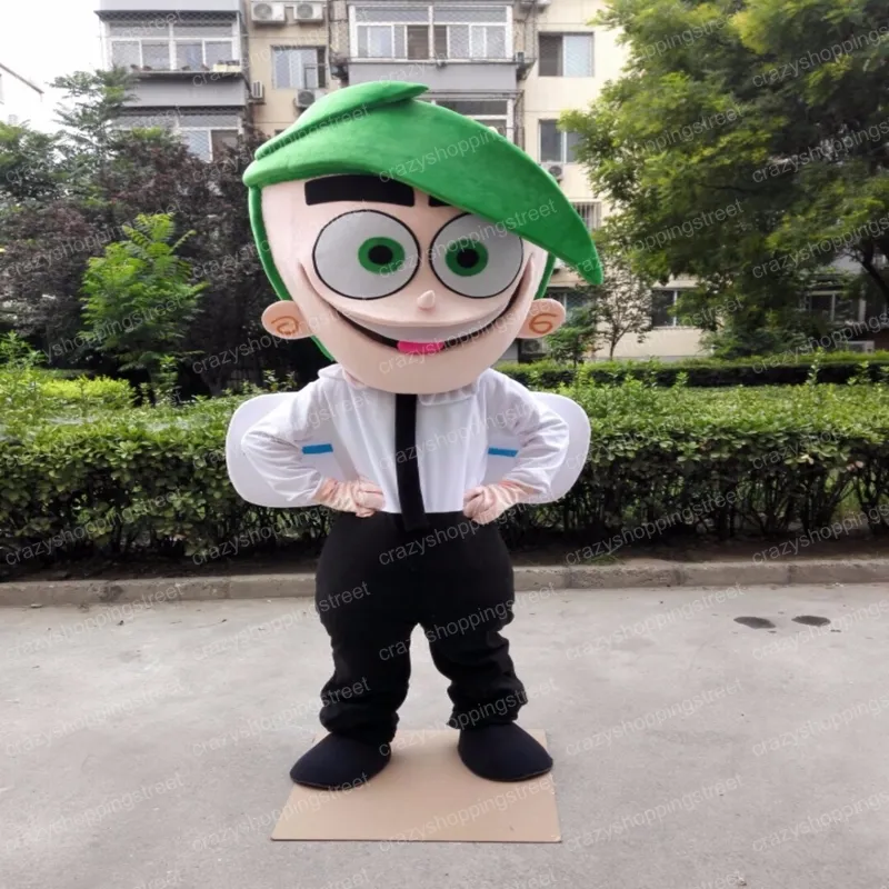 Halloween fairy parents Mascot Costume Cartoon Big eye Boy Anime theme  character Christmas Carnival Party Fancy Costumes Adult Outfit