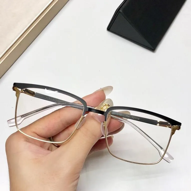 New eyeglasses frame women men eyeglass frames eyeglasses frame clear lens glasses frame oculos with case 154