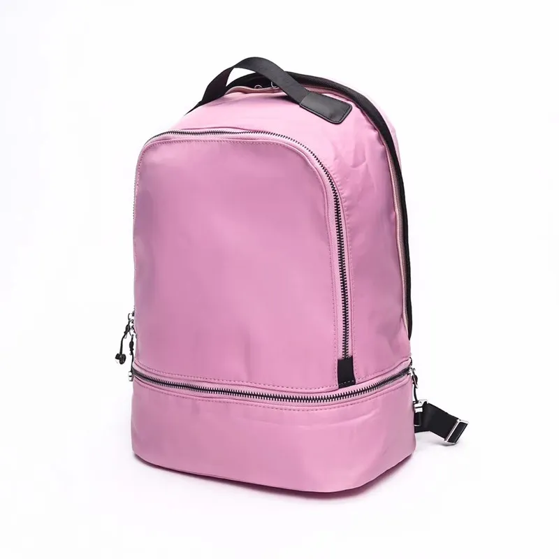 The LU Backpack Yoga Backpacks Travel Outdoor Sports Bags Teenager School 