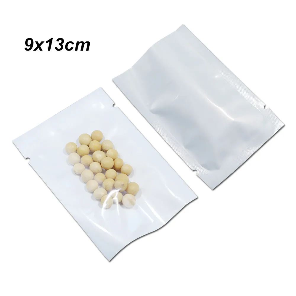 Wholesale 200 Clear/White Open Top Vacuum Heat Seal Sample Packets 9x13