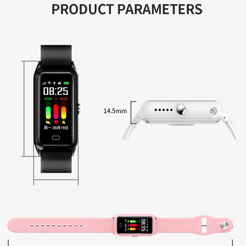 Kids Smart Watch avec GPS WiFi positionnement du telephone SOS pour iOS et Android