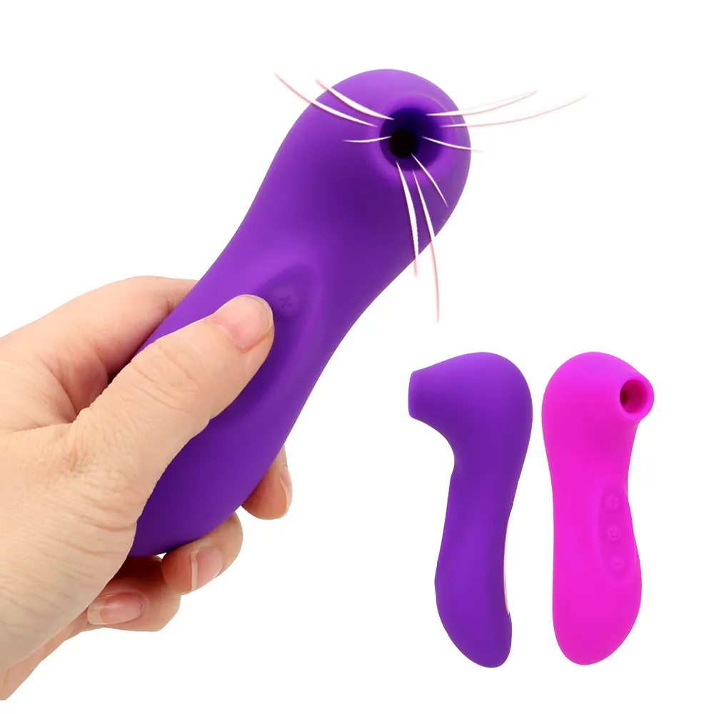 IKOKY Sexe Oral Lécher Mamelon Sucer Clitoris Sucker Vibrateur Fellation Langue Vibrant Clitoris Vagin Stimulateur CY200520