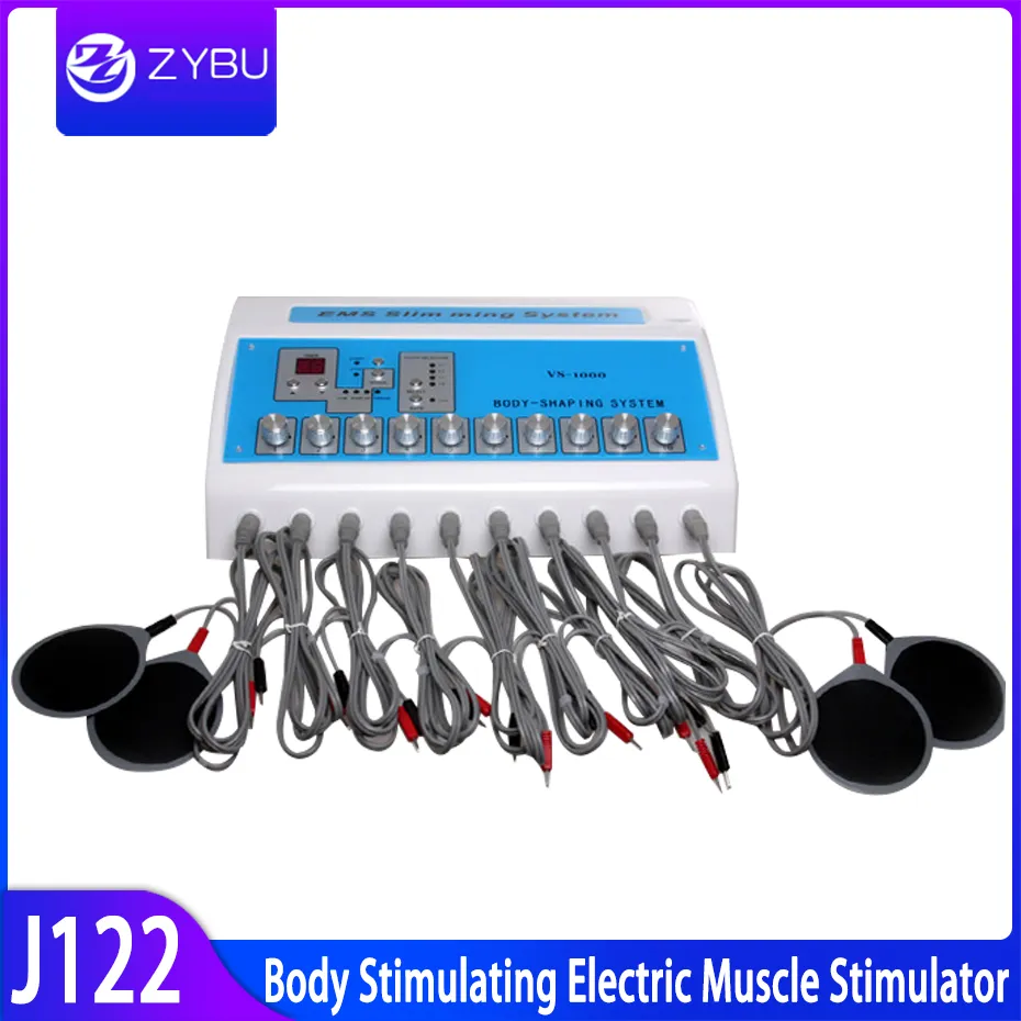 New Electric Microcrrent EMS Muscle Stimulation Machine Electro Body