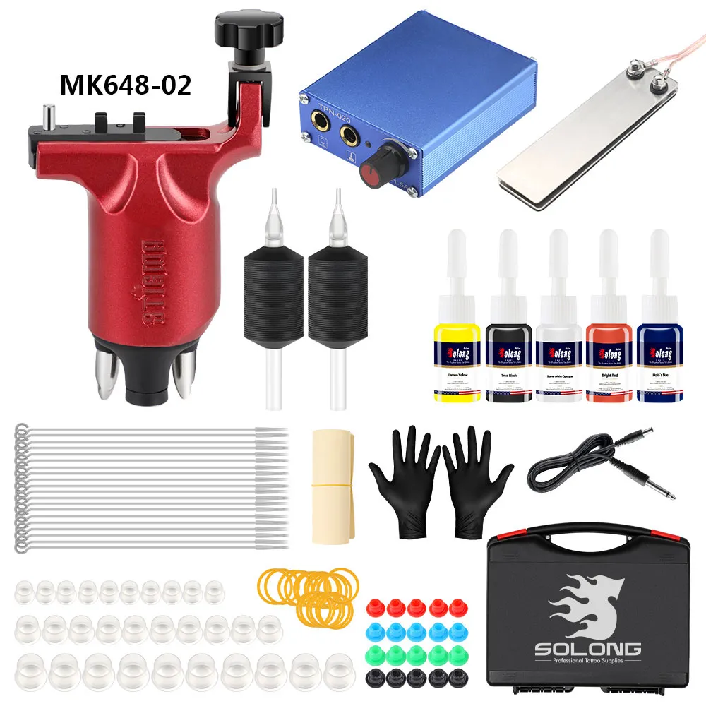 Stigma 2018 New Complete Professional Tattoo Machine Kit Sets 1 Rotary  Machines For Body Art Inks MK648 Power Supply From Hisweet, $66.35 |  DHgate.Com