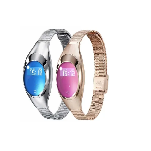 Fashion Z18 Women Smart Bracelet Blood Oxygen Heart Rate Monitoring SNS