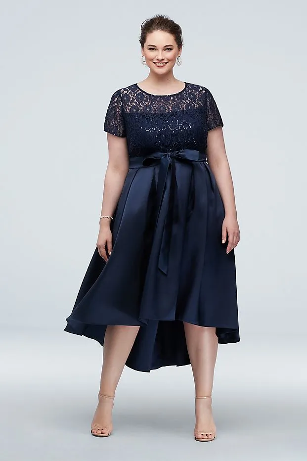navy blue plus size homecoming dresses Dark Navy Plus Size Prom Dresses,Plus Size Prom Dress with Sleeves,PD00321, US20W / Royal Blue