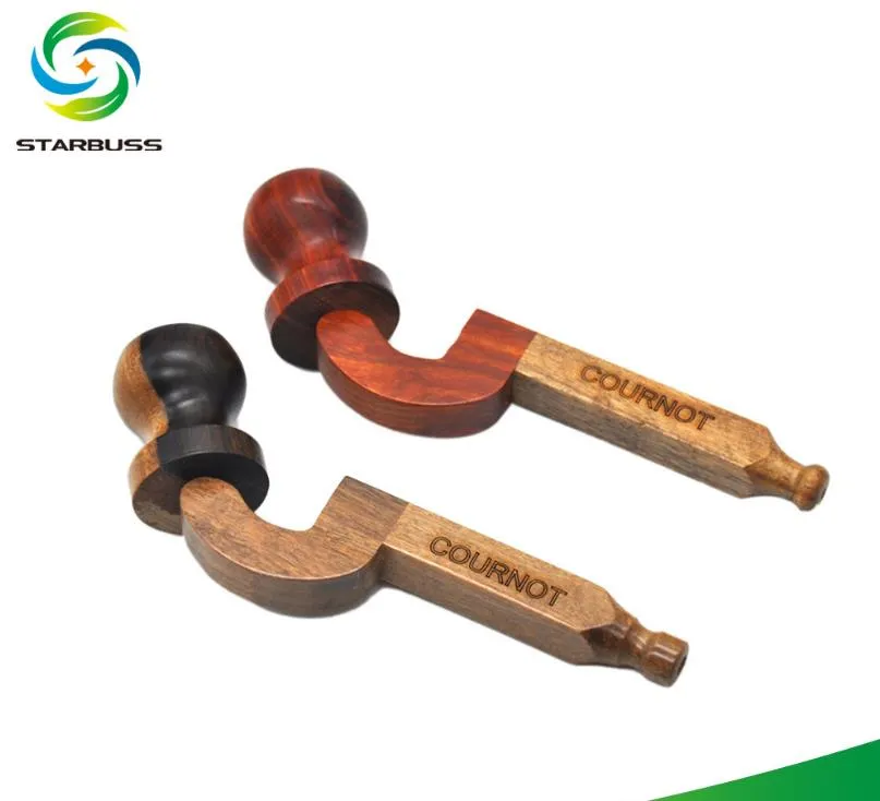 Handmade wooden pipe bending pipe holder wooden pipe