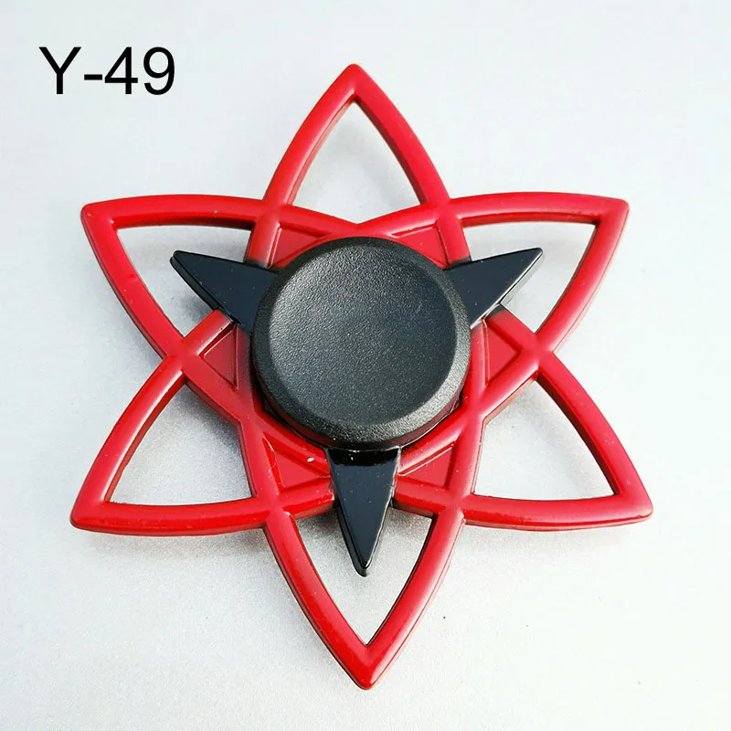 Naruto Fidget Spinner Finger Toy Zinc Alloy Metal Hand Spinners