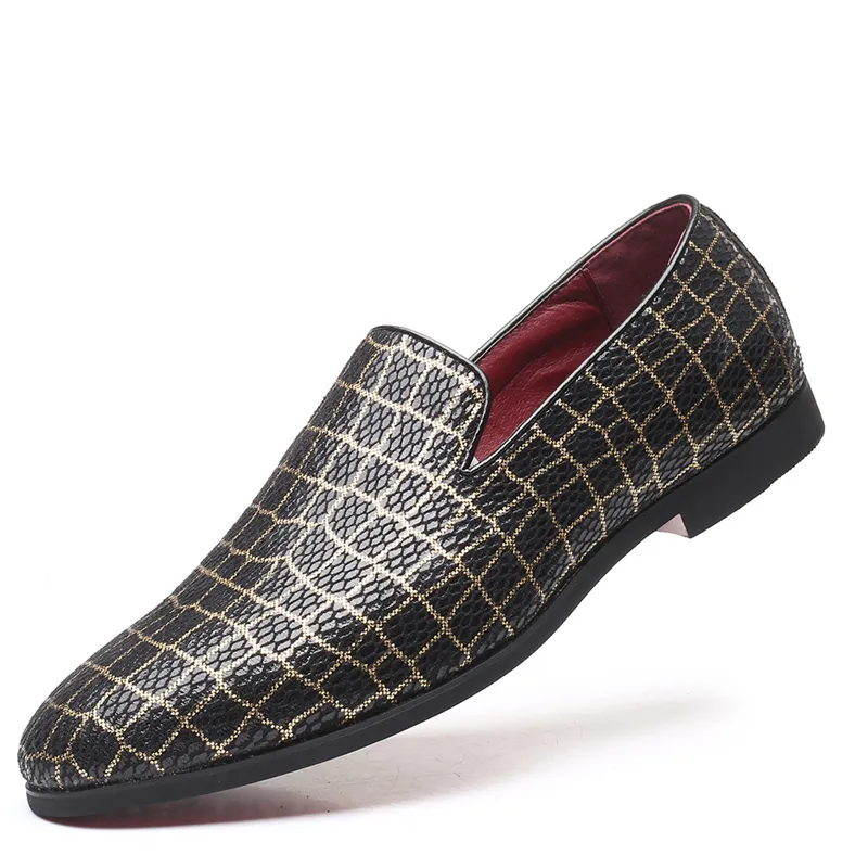 mens pattini di vestito mocassini oxford scarpe da uomo elegante abito da sera scarpe da uomo moda coiffeur sepatu slip on pria abiti da sposa 2019