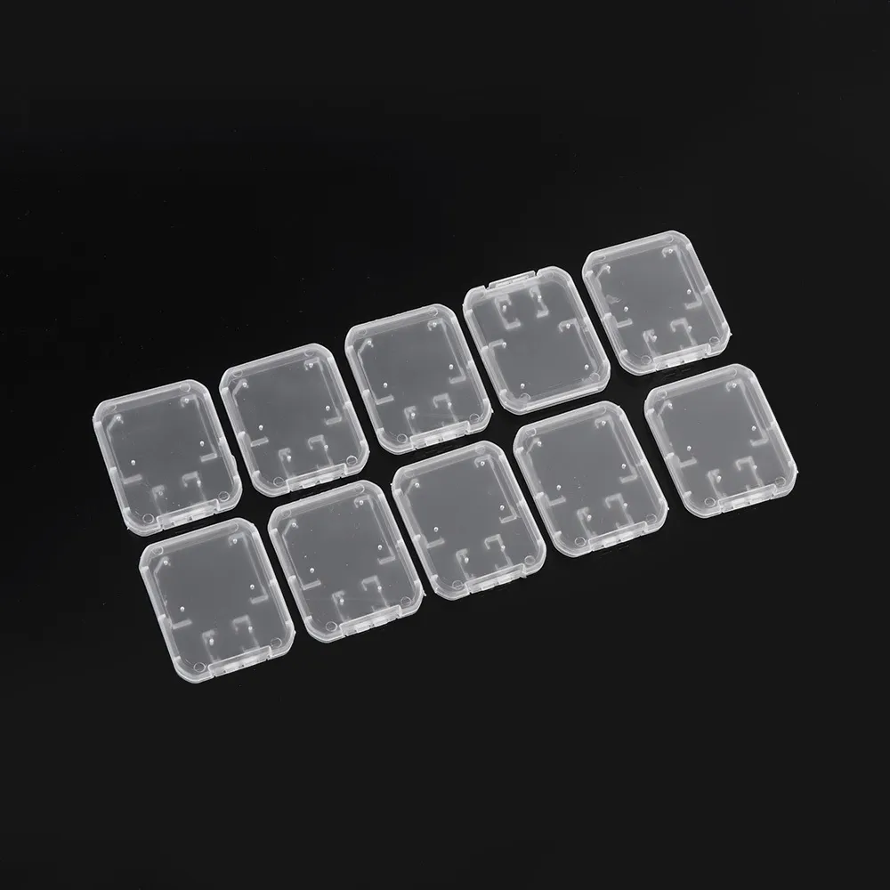 Clear Plastic Pack Boxes Retail Package Box For SD T Flash TF Card Packing Box Transparent Storage Case From 0 08 DHgate