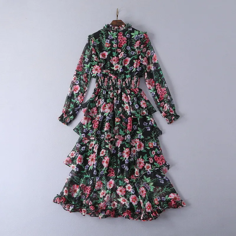 chinese dress ladies J Crew Mercantile Floral Long Sleeve Dress- Size S  The Saved Collection