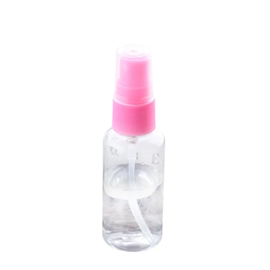 Utomhusresor Portabel 30ml Airless Pump Bottle Plast Kosmetisk Makeup Mist Spray Bottle Parfym Atomizer VT0692