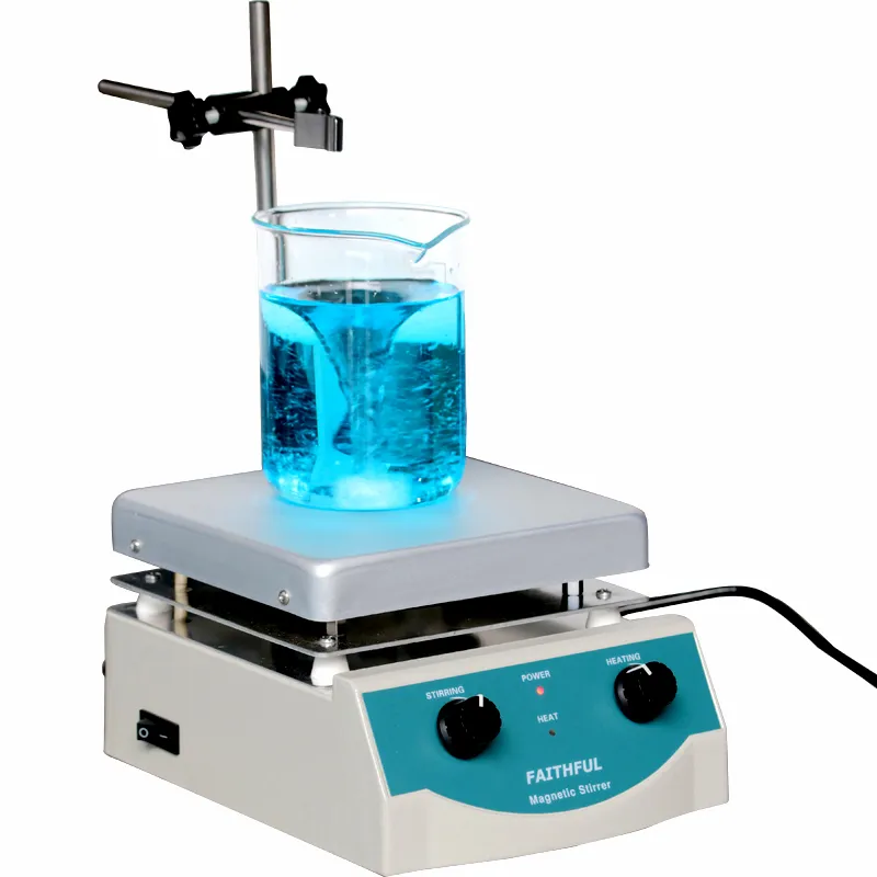 SH-3 laboratorium magnetische roerder met verwarming roerplaat magnetische mixer kookplaat, aluminium paneel, 0 ~ 1600RPM, 5000 ml volume