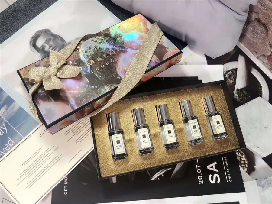 Kit de perfume de bem -estar de alta qualidade Kit de Natal Edição Limitada Perfumes para Fragrância de Perfume Man Cada 9ml Ship8587371
