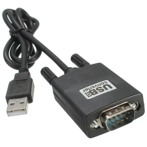 100 pz USB a 9 Pin RS232 RS-232 porta seriale com convertitore cavo adattatore Y-105 USB a doppio chip DB9 GPS PL2303 + ADM211 1M / 3ft