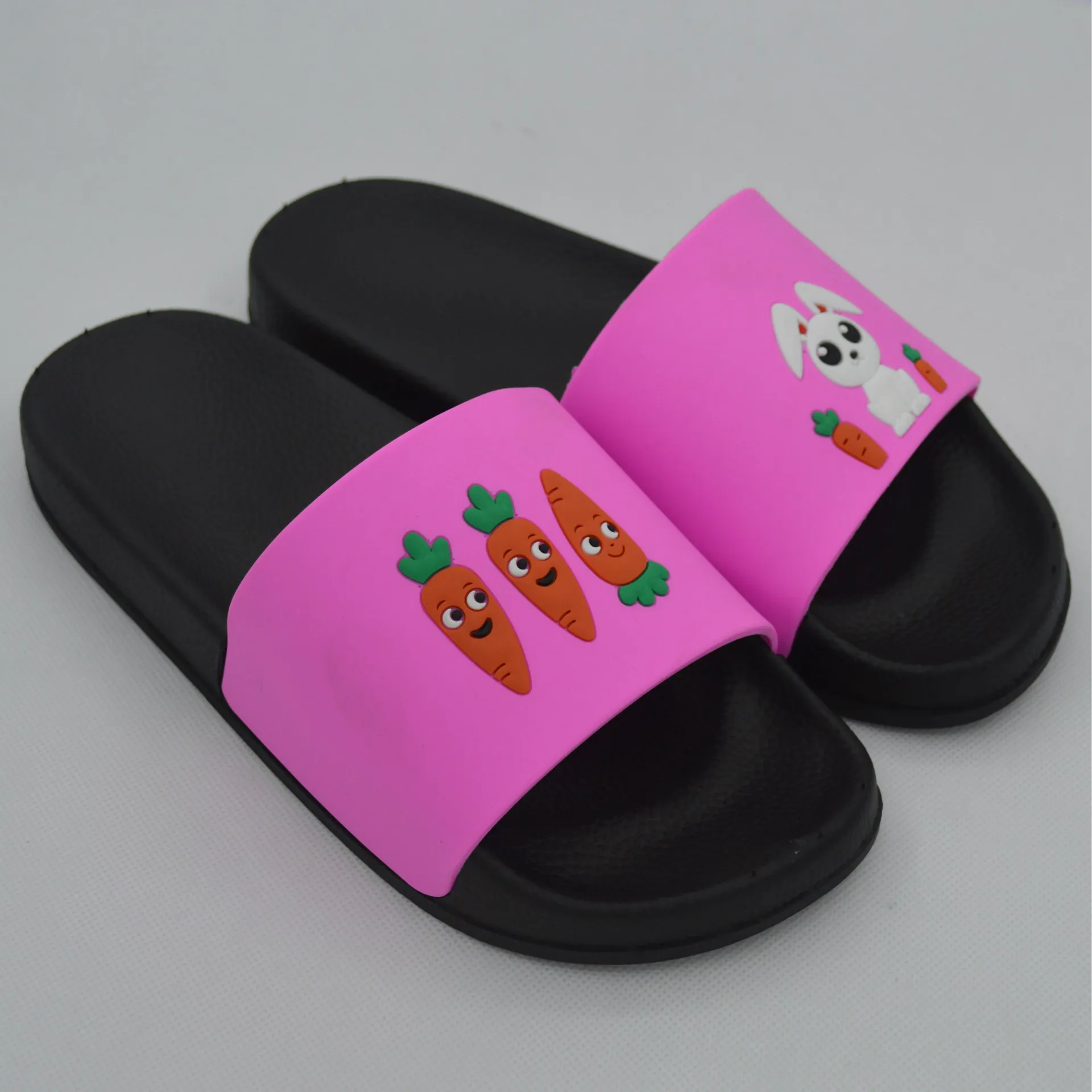 New PVC non-slip slippers for summer 2018 new eco-friendly soft and comfortable baby rabbit slippers