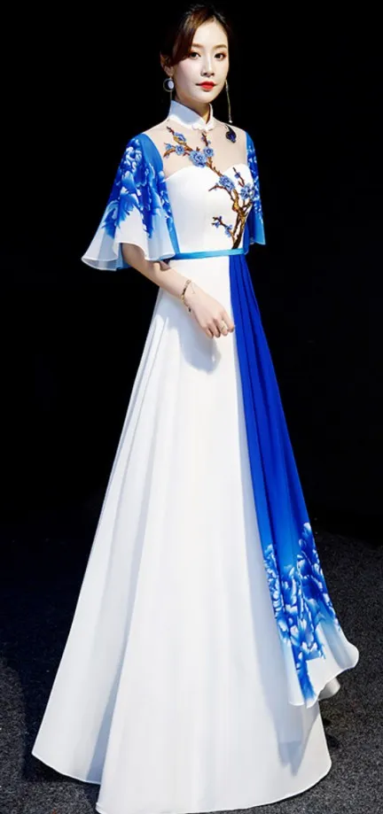 Premium Photo | Fashion design spotlight shines on a chinese hanfu dress  generative ai