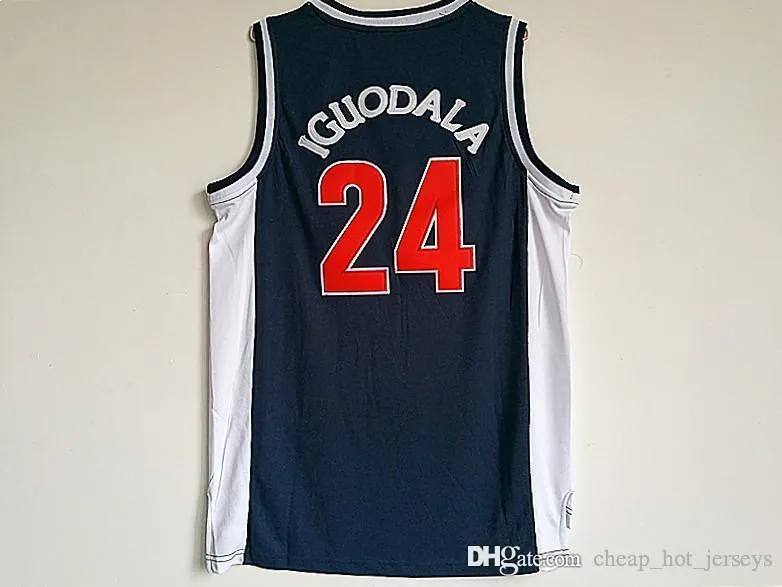 Arizona Wildcats DeAndre Ayton Mike Bibby Andre Iguodala College Basketball Jersey
