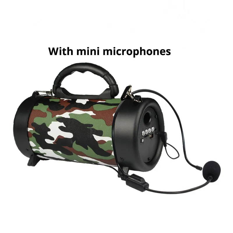 Портативные динамики беспроводные динамики Bluetooth Hifi Soundbar Subwoofer Outdoor Doudspeaker с микрофоном FM Radio Boombox CH-M58