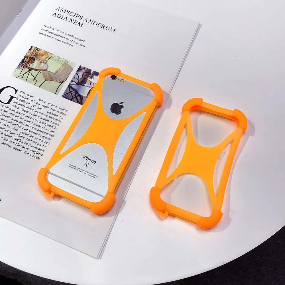 For Unimax UMX U683CL 5 Inch Soft Cell Phone Case Silicone Bumper Back Skin Cover For Unimax UMX