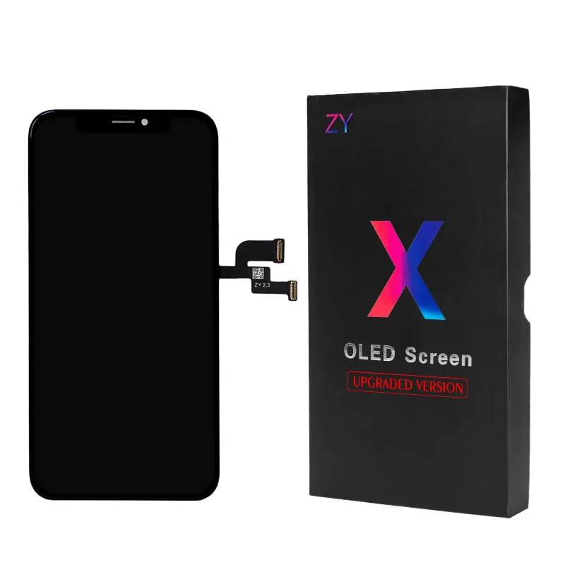 1pc Versione aggiornata Nuovo schermo LCD di qualità OLED per iPhone x XS XR XS Max 5.8 Digitizer Display Sostituzione completa