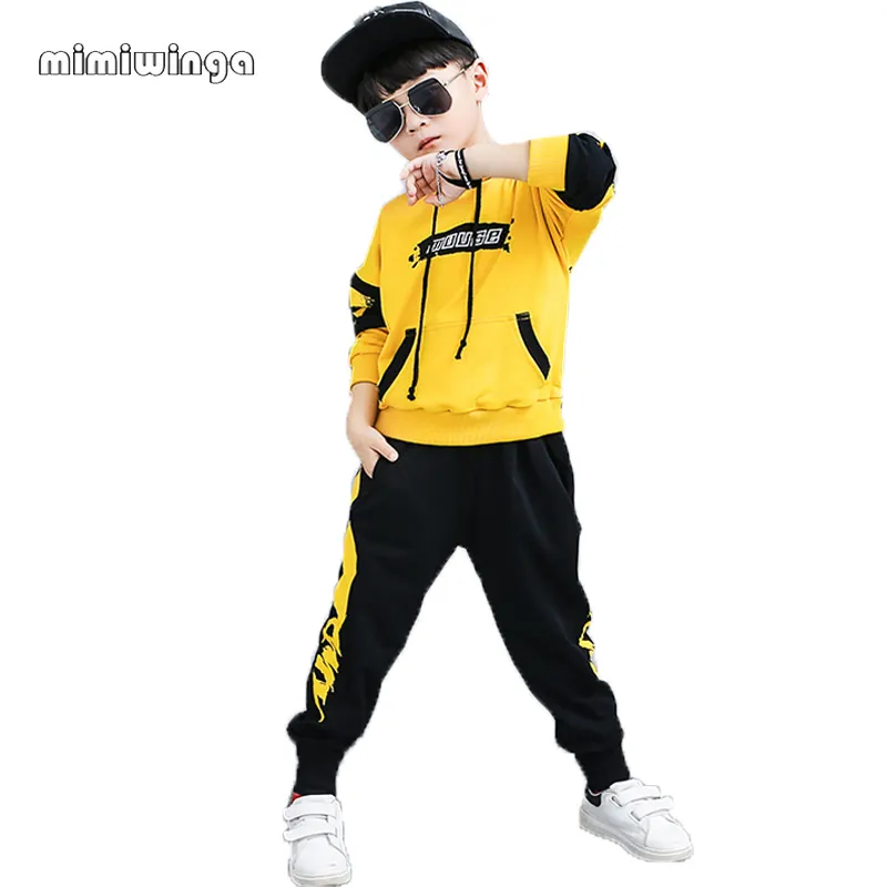 2019 лето 8-12 лет для мальчиков хип-хоп одежда набор детских спортивных костюмов подростковые футболки с коротким рукавом.