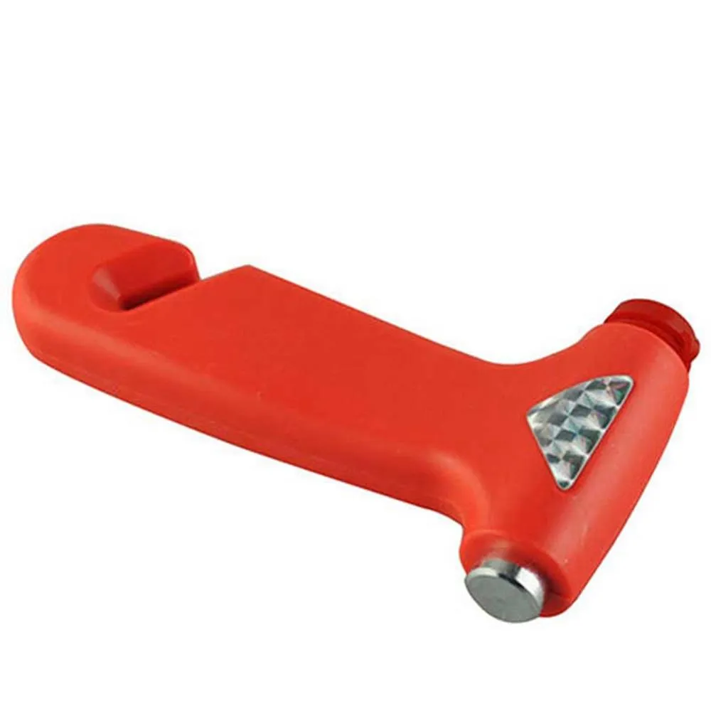 42784 CARCOMMERCE Nothammer mit Gurtschneider, mit Halter, 20cm, 300g,  orange 42784 ❱❱❱ Preis und Erfahrungen