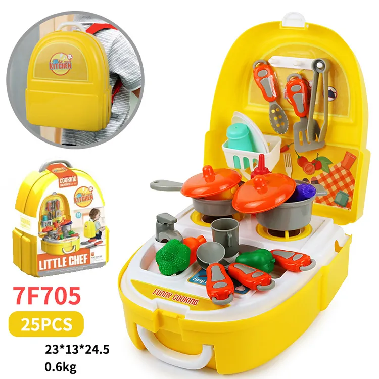 Kid DIY Fun Kitchen Knife Cutting Food Vegetable Tool Ice Cream Pretend Role Play Toys Gifts