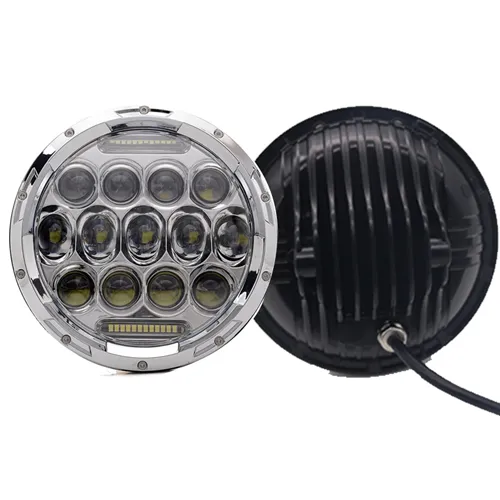 7 Pouces Rond LED Halo Phare Ampoule Lampe Pour Jeep JK TJ LJ H1 H2 Phare  LED Projecteur DRL Pour Voiture Du 94,32 €