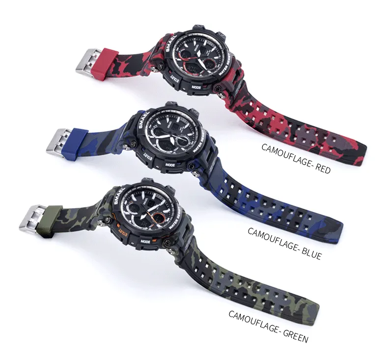 8 military watches army men`s wristwatch