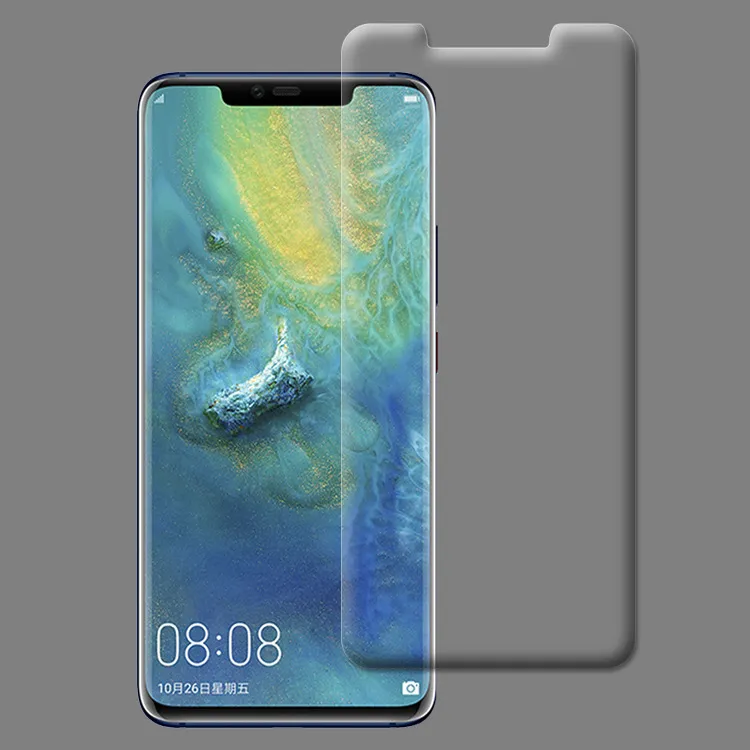 لينة PET 3D منحني كامل غطاء حامي الشاشة واضحة ل Huawei Mate 20 pro mate 10 pro mate 10 p30 plus one plus 7 pro 1500pcs