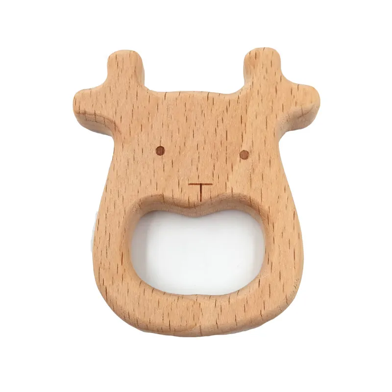 Wood sales teether safe