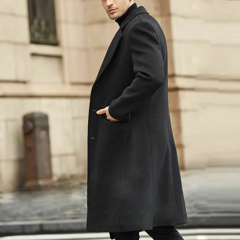 Mejor Precio En A Granel Homme Vestes 2021 Hiver Laine Manteau