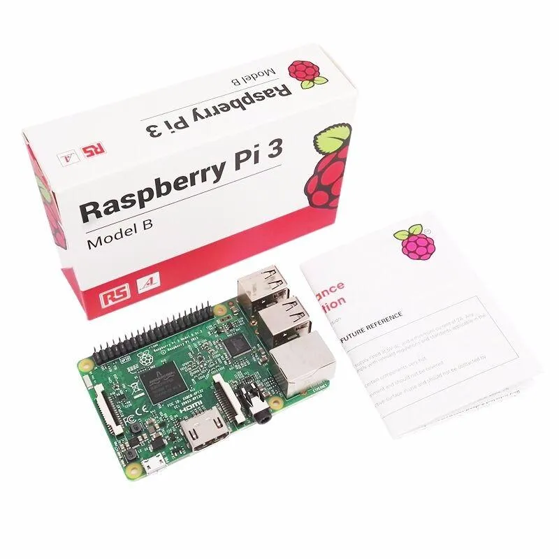 Freeshipping E14 e RS Nova Versão Raspberry Pi 3 Modelo B Board 1GB LPDDR2 BCM2837 Quad-Core Ras PI3 B, PI 3B com Wi-Fi Bluetooth