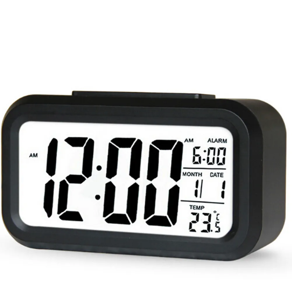 1 Pieza Reloj Despertador Digital Moderno Con Retroiluminación