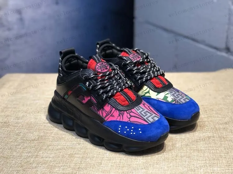 2019 Hot Medusa Chain Reaction Brand Designer Sneakers Sport