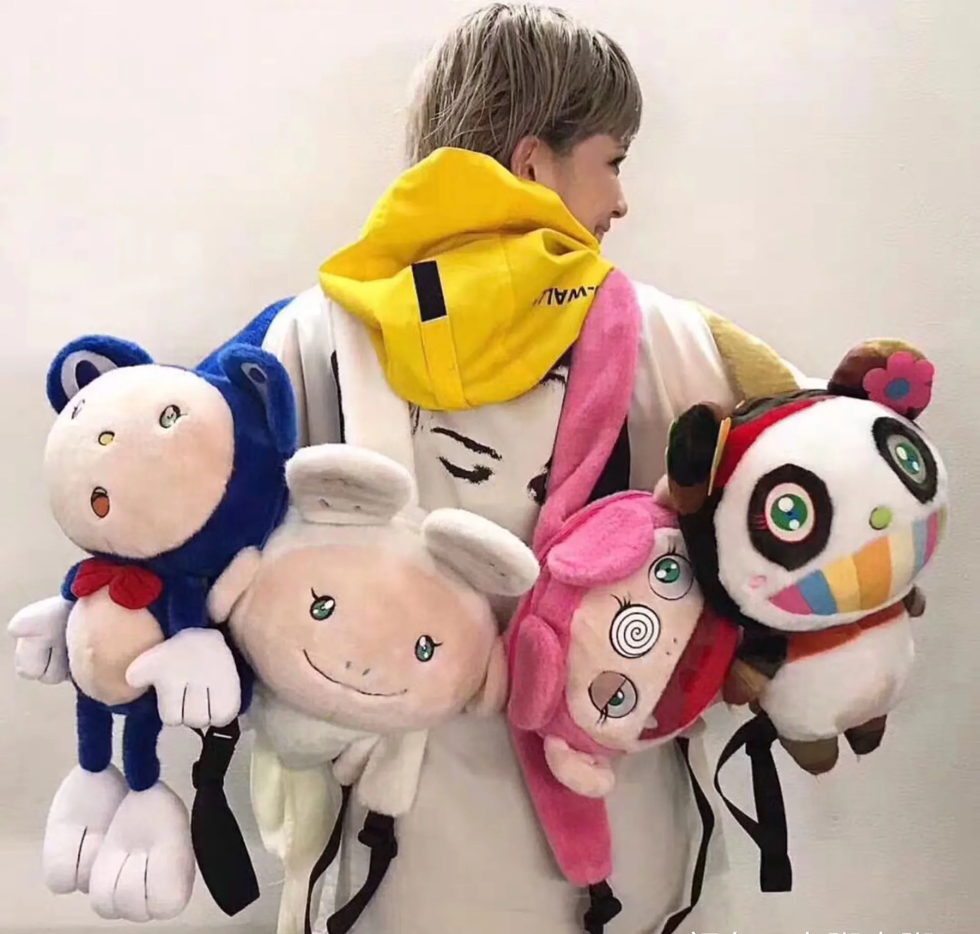 Kaikai Kiki バックパック Takashi Murakami panda backpack kaikai kiki – Designstoresyd