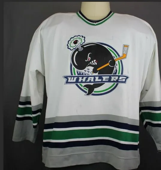 9. TYLER SEGUIN PLYMOUTH Whalers Vintage Hokeyi Jersey Boyut S-5XL Vintage Özel Erkekler Gençlik kadınlar