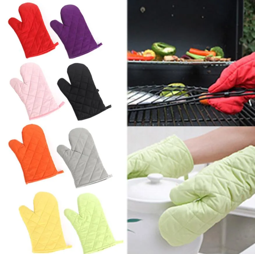 Oven Mitts Heat Resistant Thick Microwave High Temperature