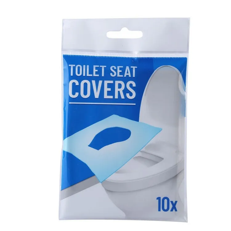 Pad per il water monouso Moda 10pcs / lot portatile Toilet Seat Covers Travel Hotel Dissolved Water WC Dispositivo di carta igienica T2i5835